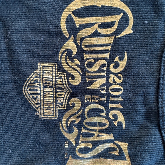 Harley-Davidson black Fringe women’s Tank Top - Picture 3 of 4